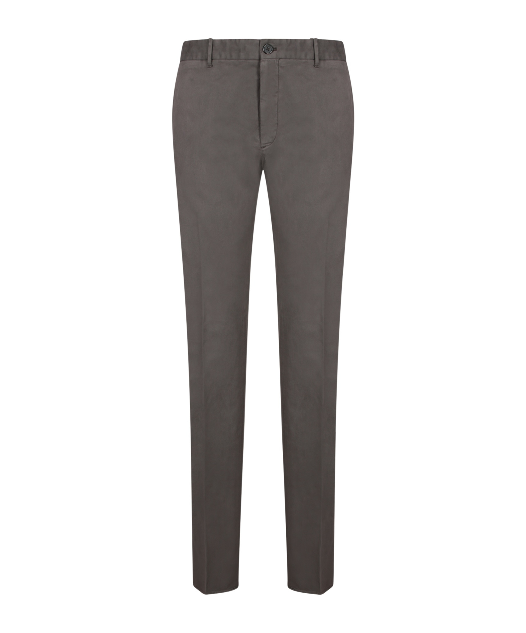 Incotex Cotton Straight-leg Trousers In Gray