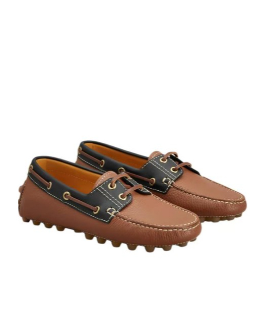 Tod's Round Head Low-cut Casual Shoes In Brown