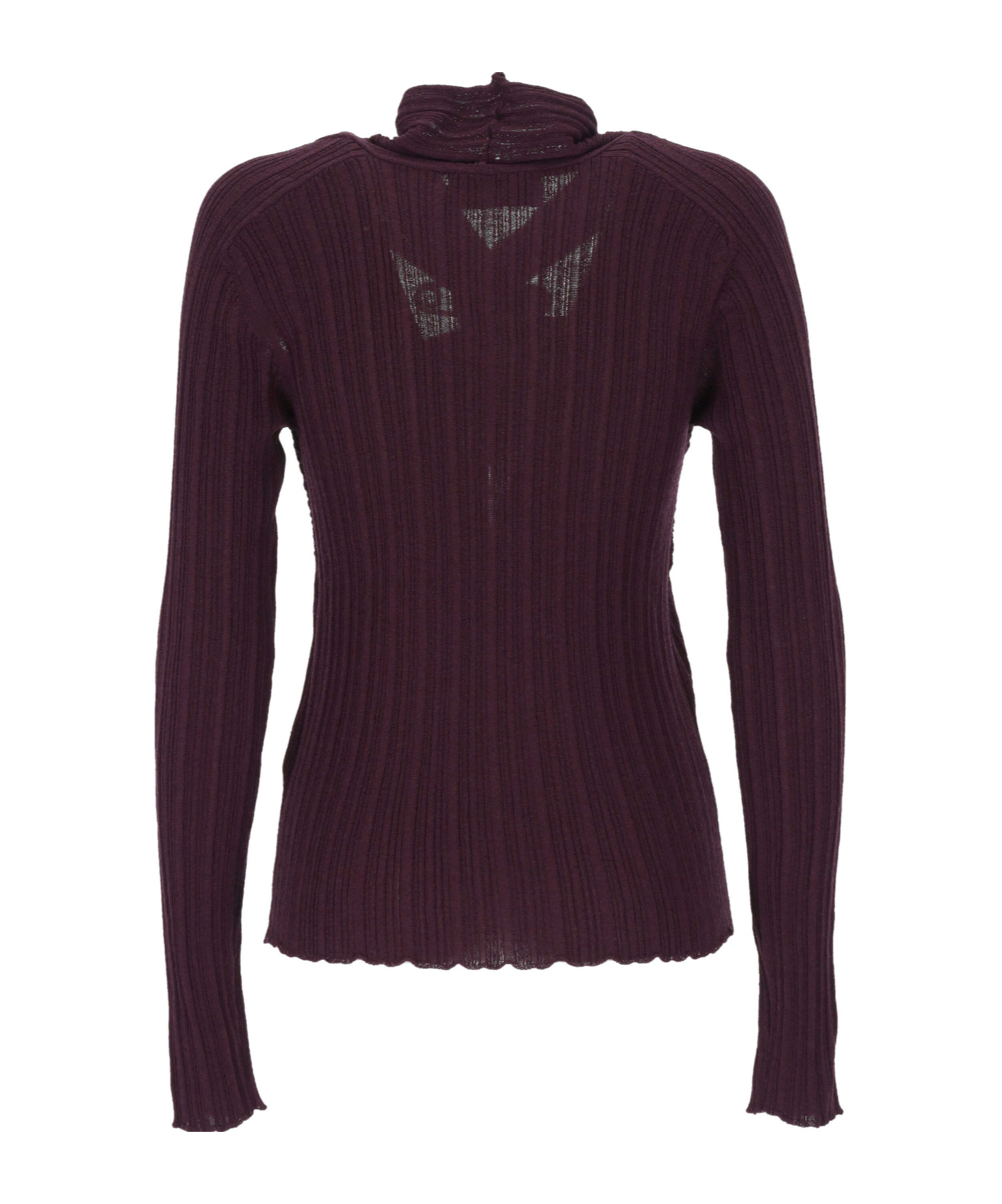 Giuseppe Di Morabito Purple Wool Blend Top In Purple
