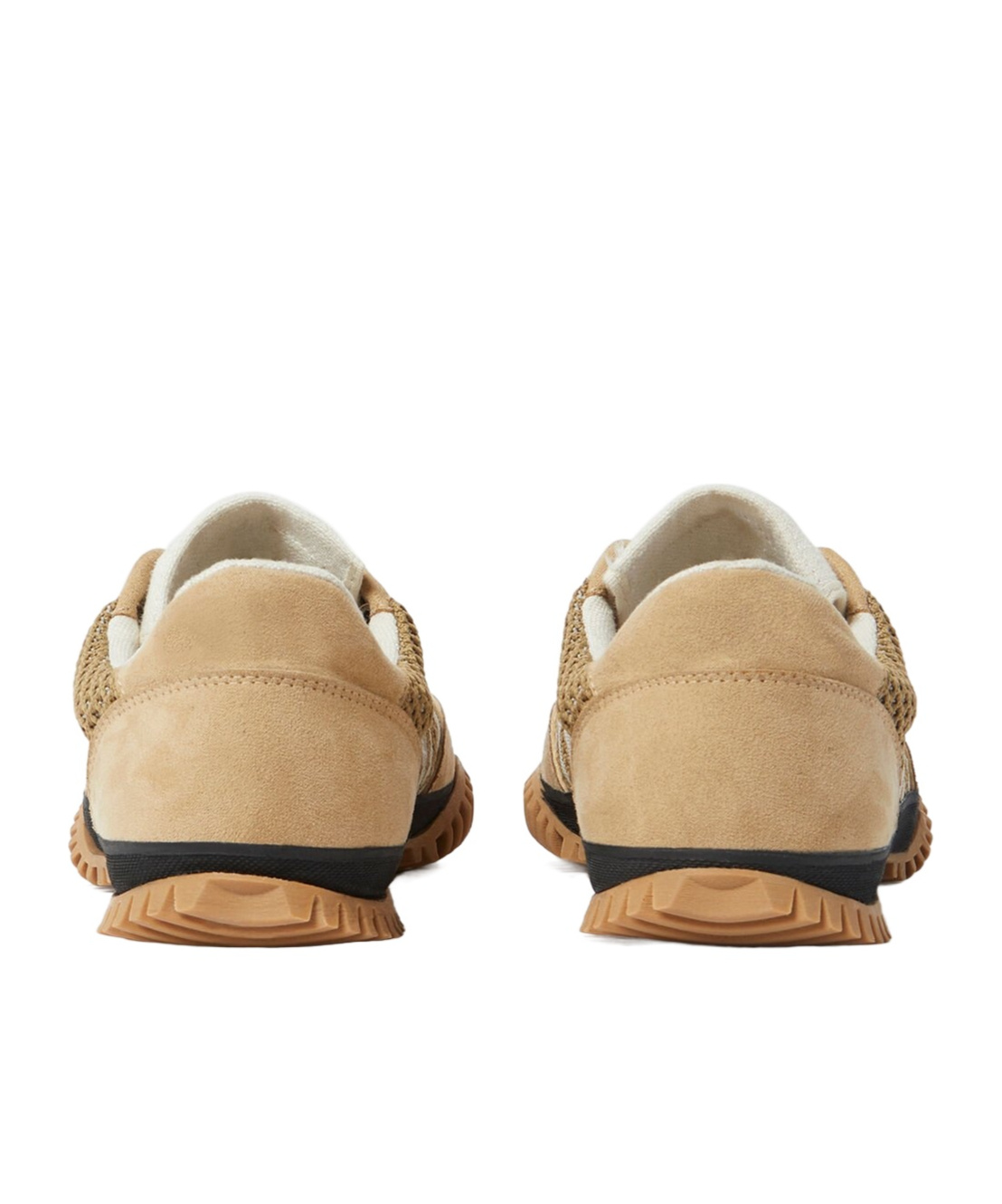 Stella Mccartney S-wave Sport Mesh Panelled Sneakers In Nude