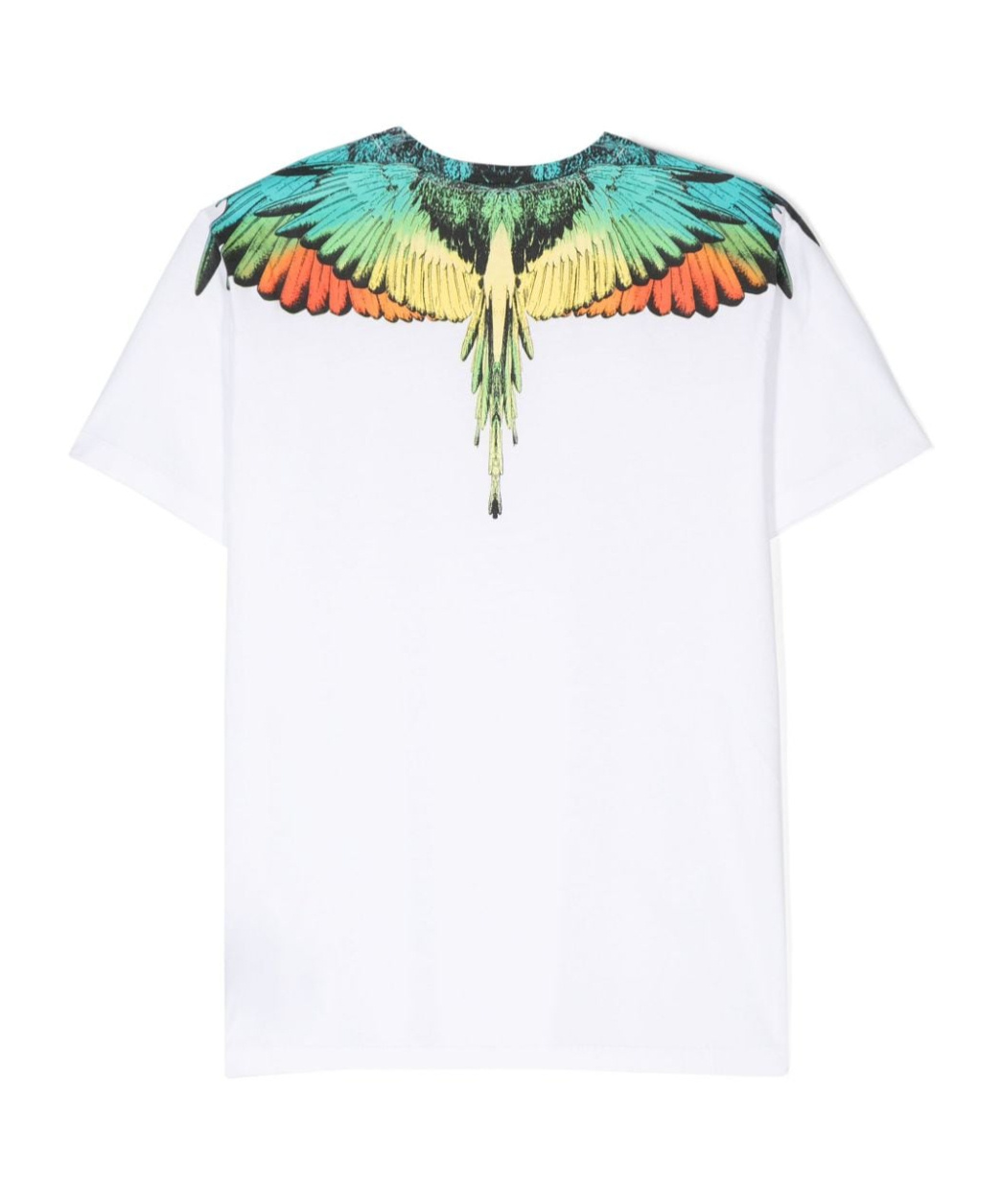 Marcelo Burlon County Of Milan Open-necked Black Shirt In White