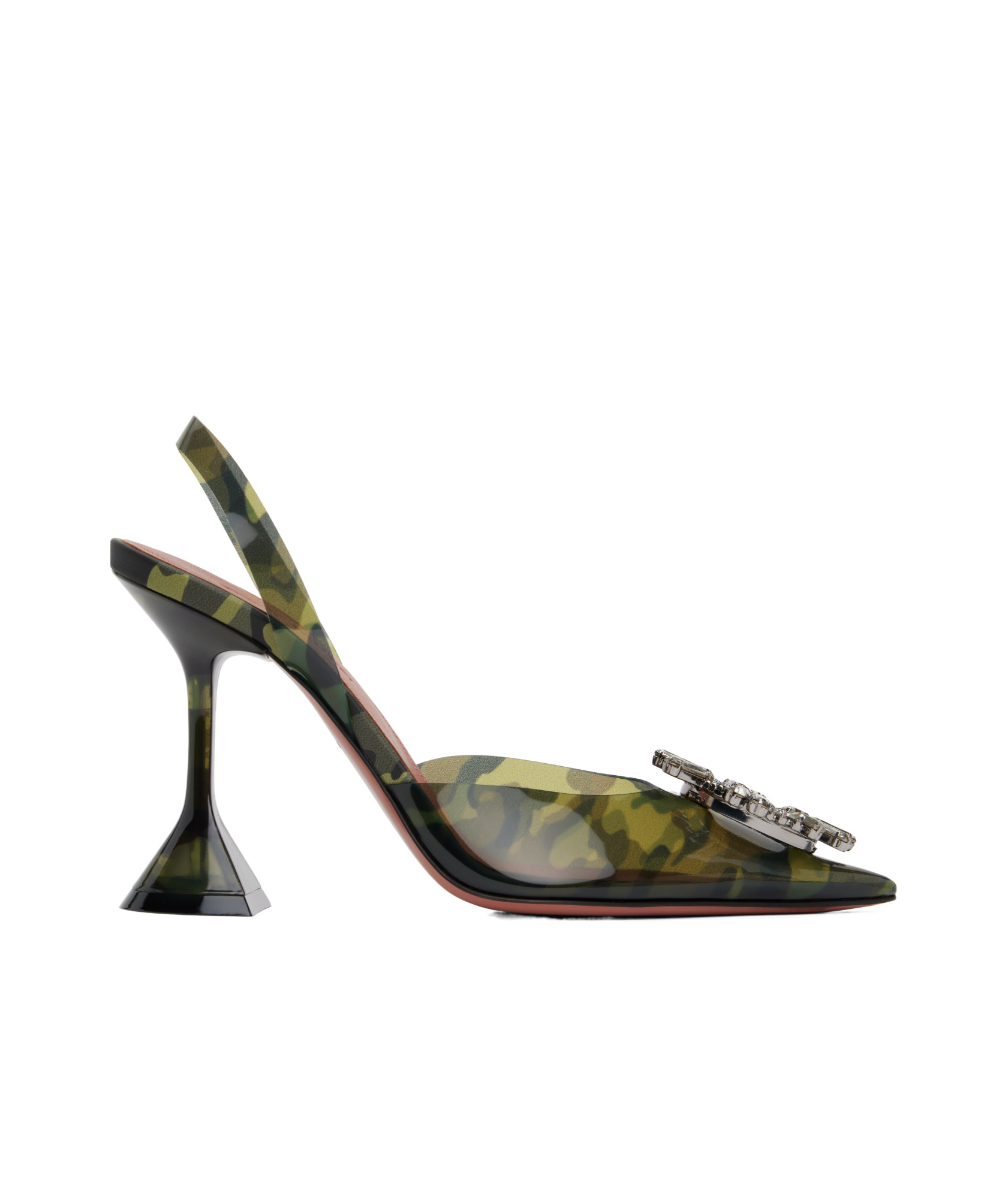 AMINA MUADDI POINTED HIGH-HEELED SANDALS