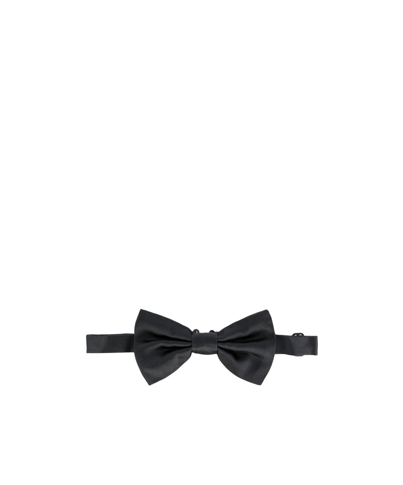 Dolce & Gabbana Silk Bow Tie Accessories In Black