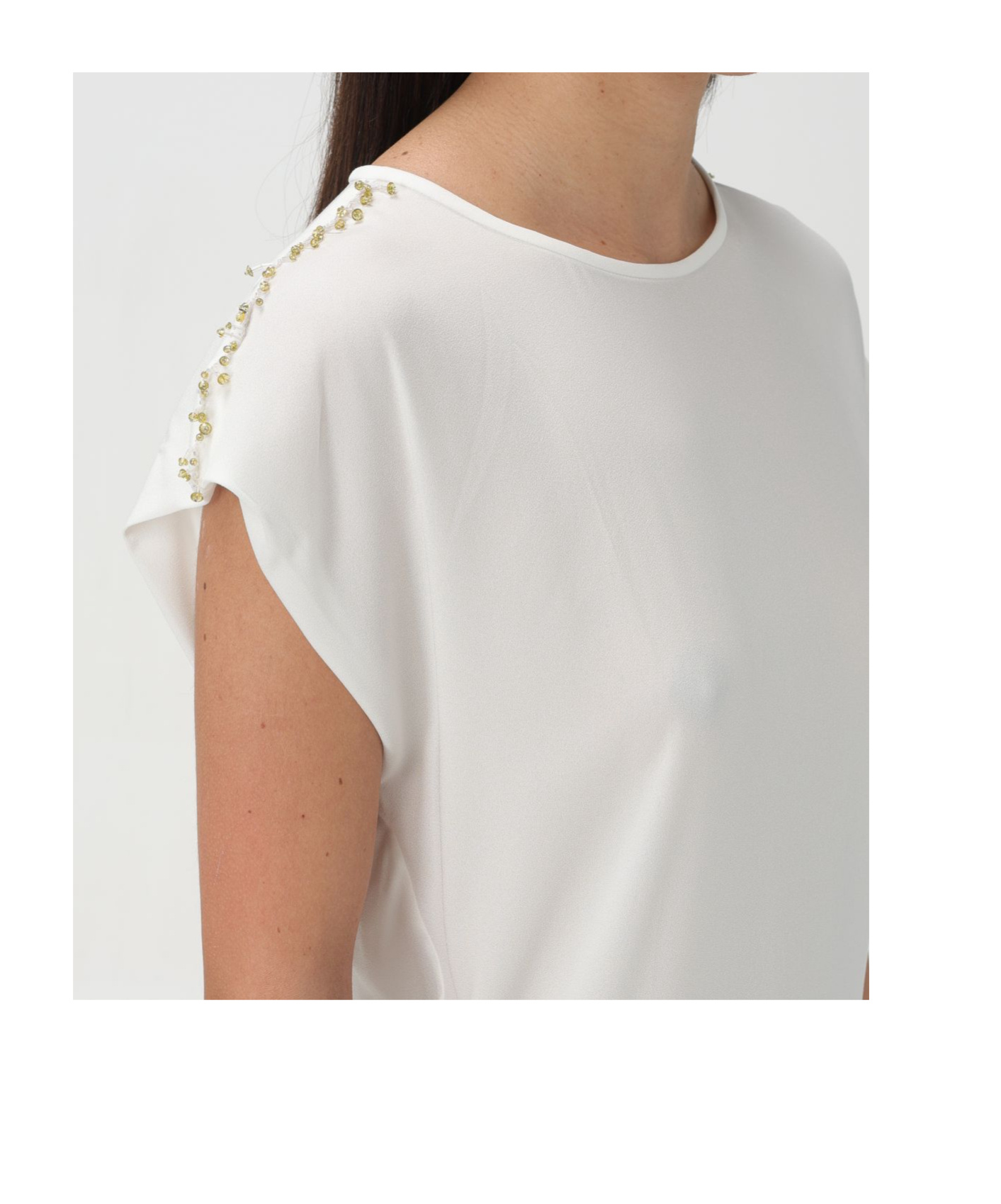 Fabiana Filippi Short-sleeved T-shirt In White