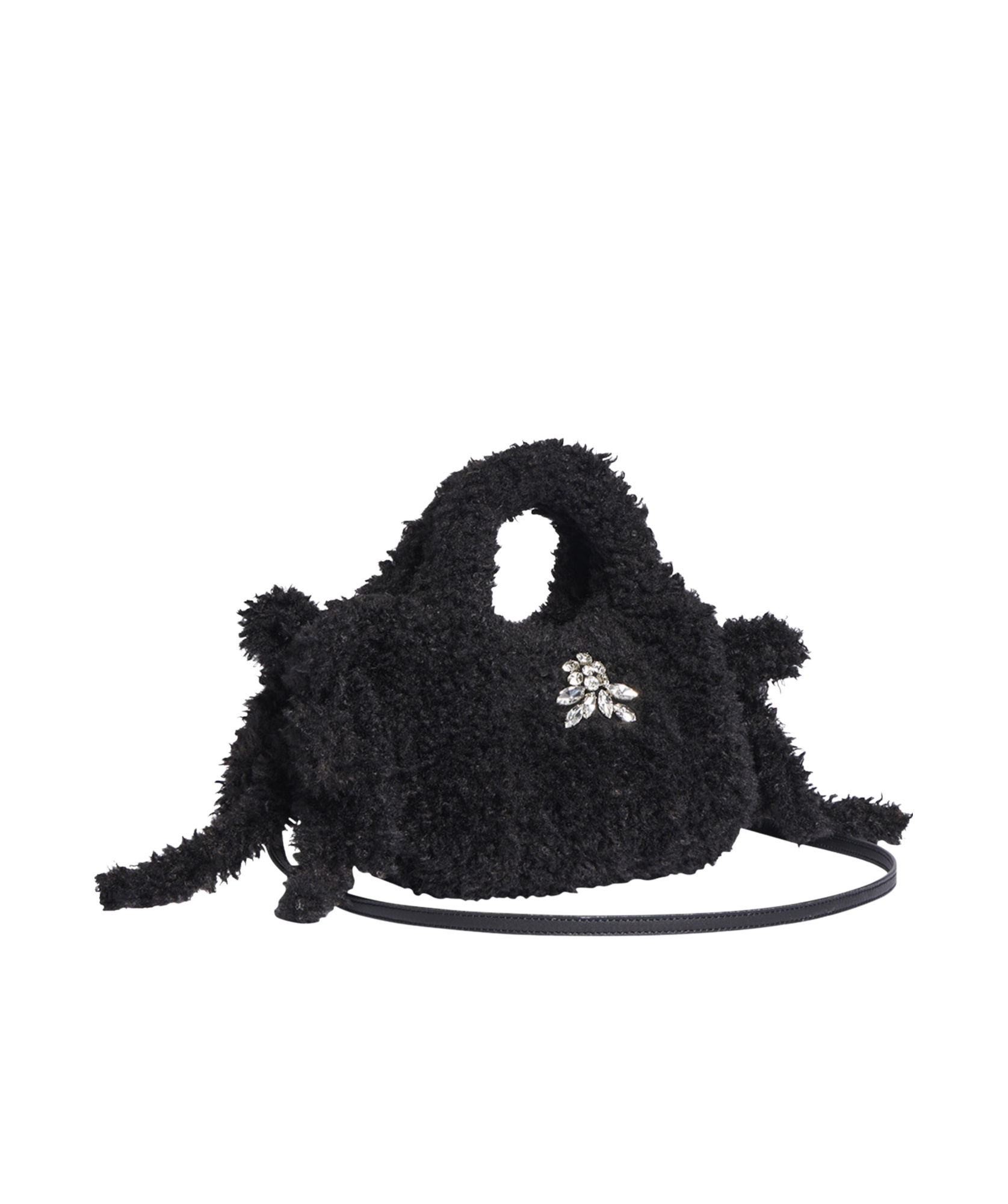 Simone Rocha Top Handle Shoulder Bag In Black