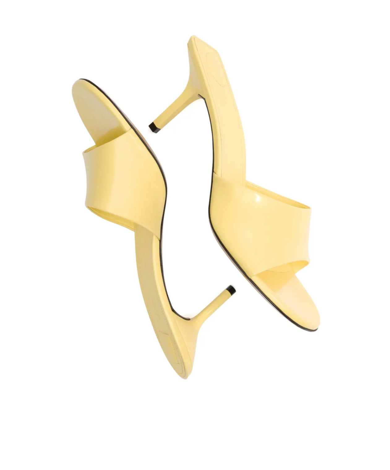 Jacquemus Cubisto Italian Kitten Heel Mules In Nude