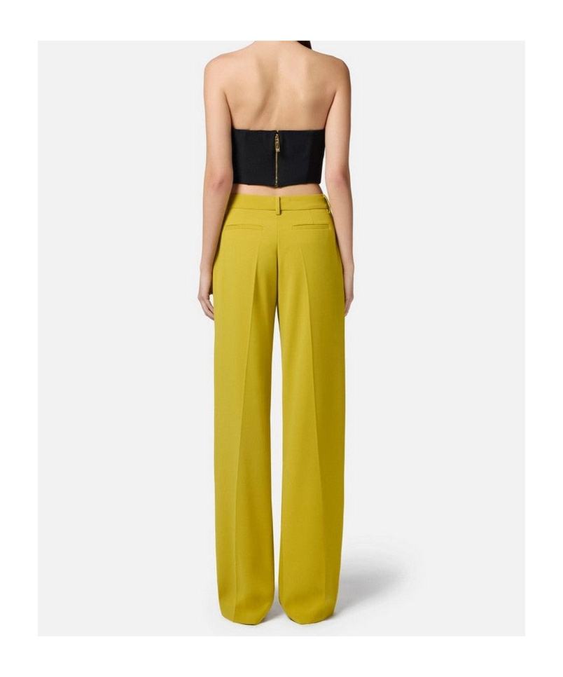 Elisabetta Franchi Tube Top Vest In Black