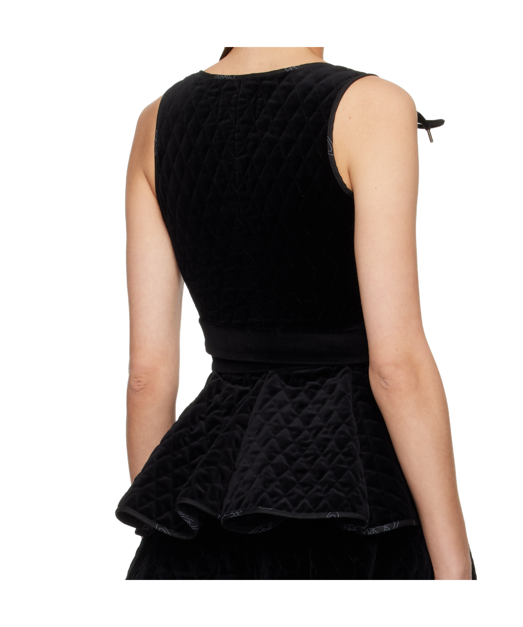 Vivienne Westwood V-neck Top In Black