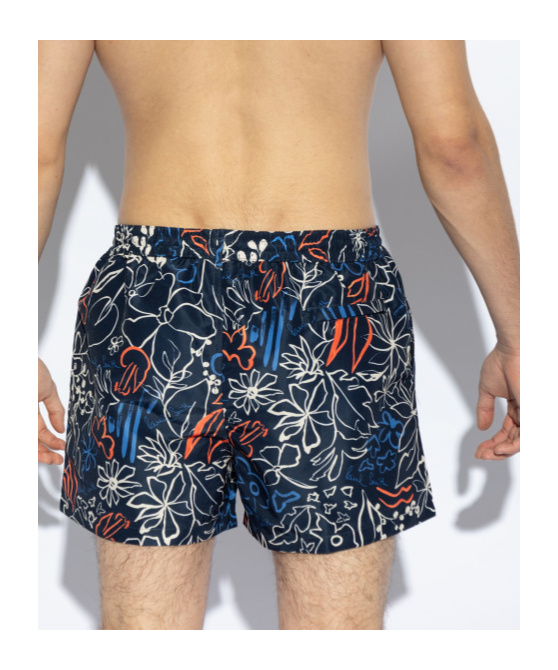 PAUL SMITH PAUL SMITH FLORAL-PRINTED DRAWSTRING SWIM SHORTS