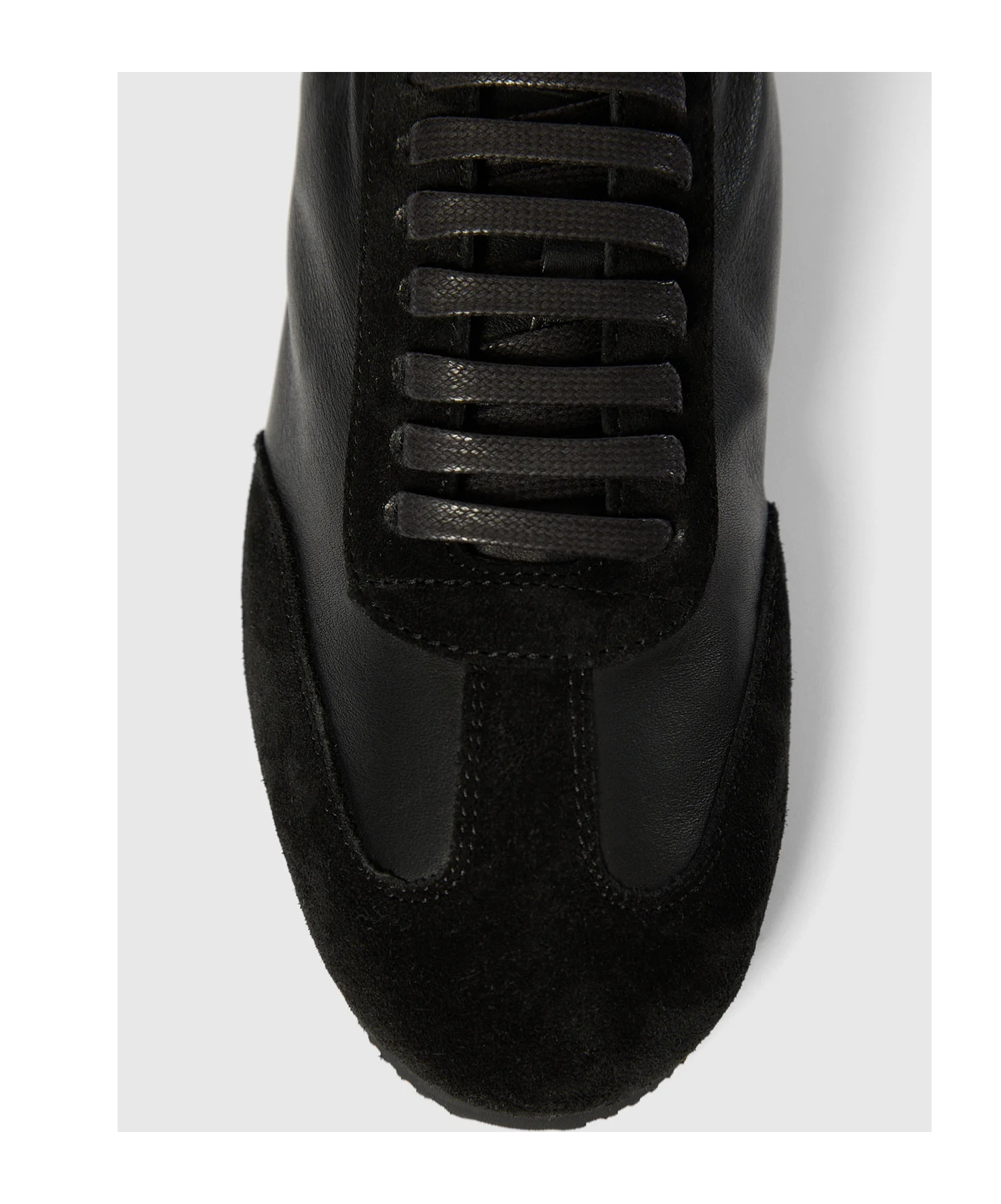 Ann Demeulemeester Women Sami Soft Low-top Boxing Sneakers In Black