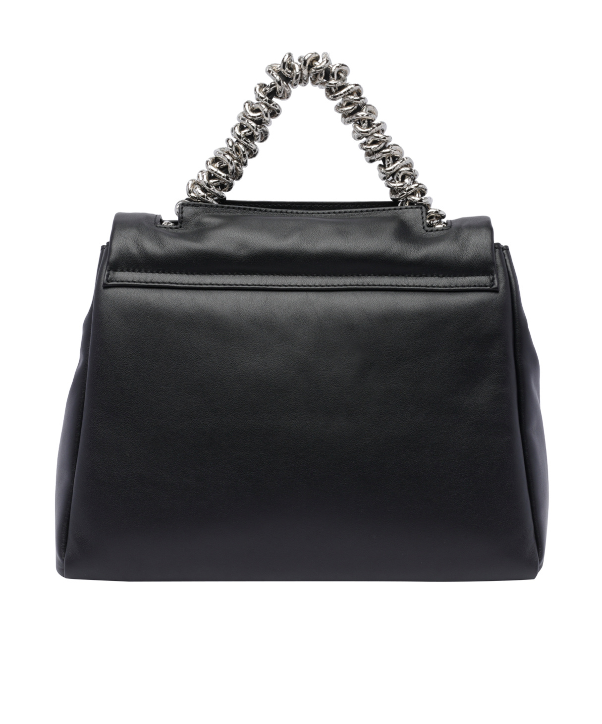 Orciani Medium Sveva Shoulder Bag In Black