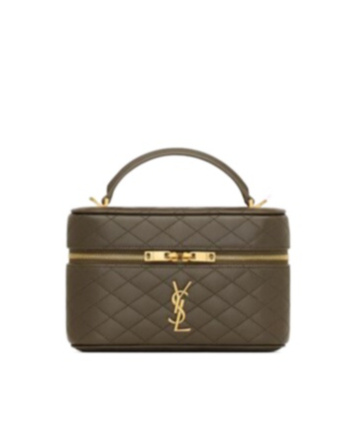 Saint Laurent Gaby Cross Body Bag In Brown