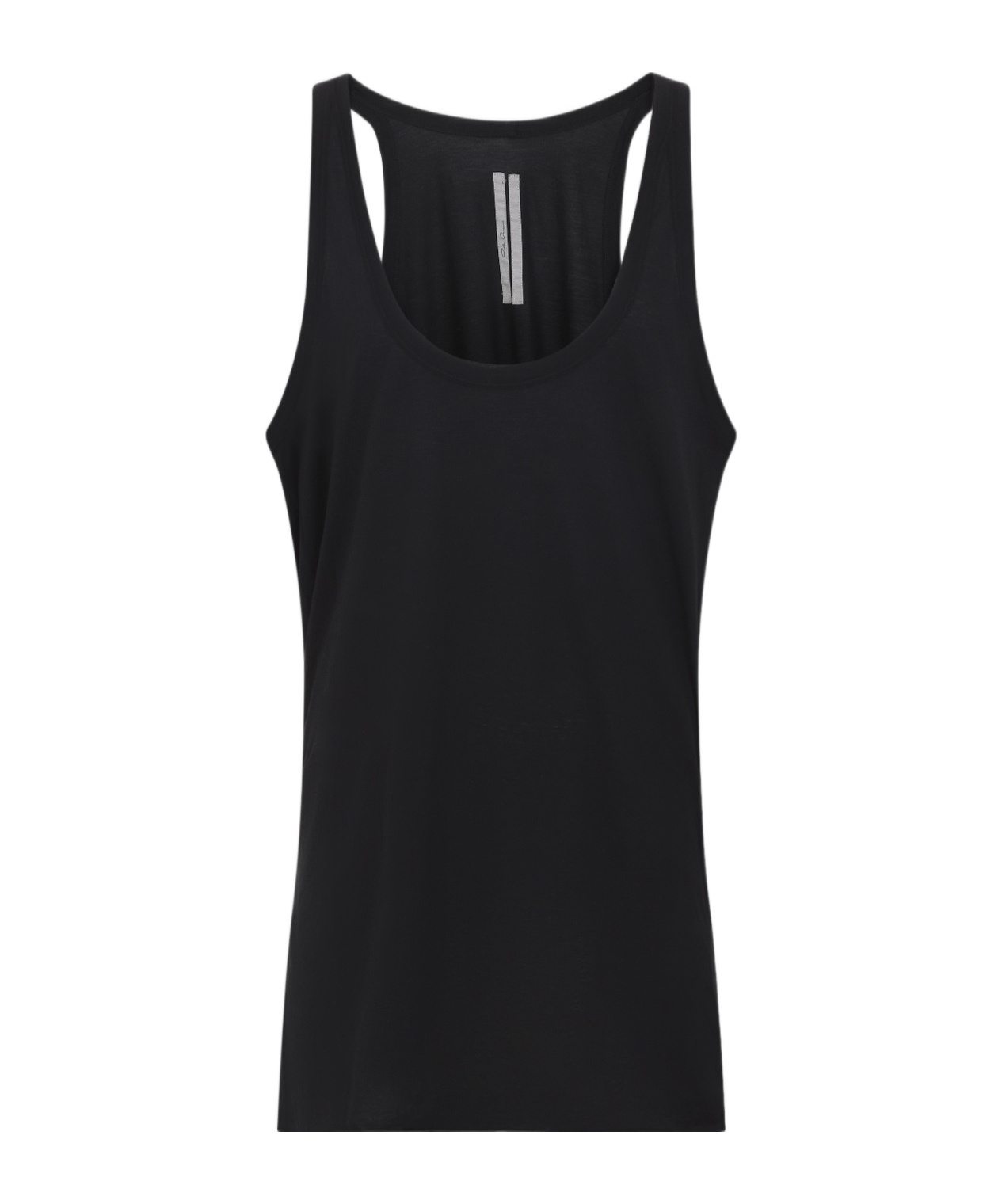 Rick Owens Round-neck Sleeveless Vest In Black