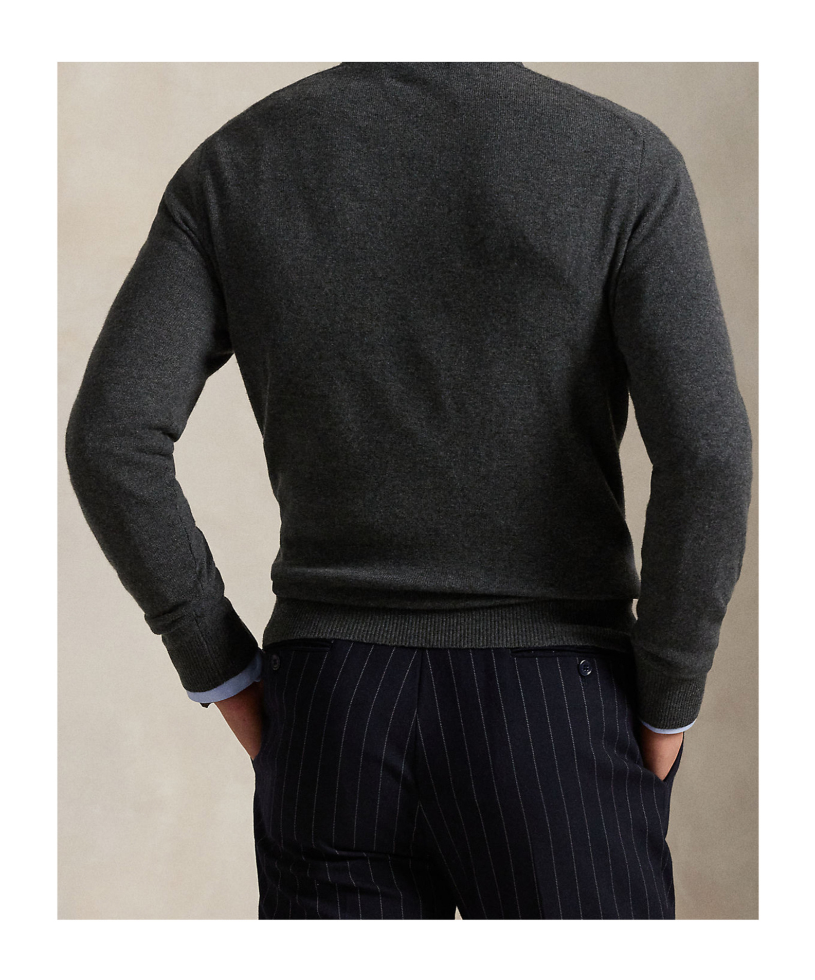 Polo Ralph Lauren Crew Neck Multicolor Knitwear In Black