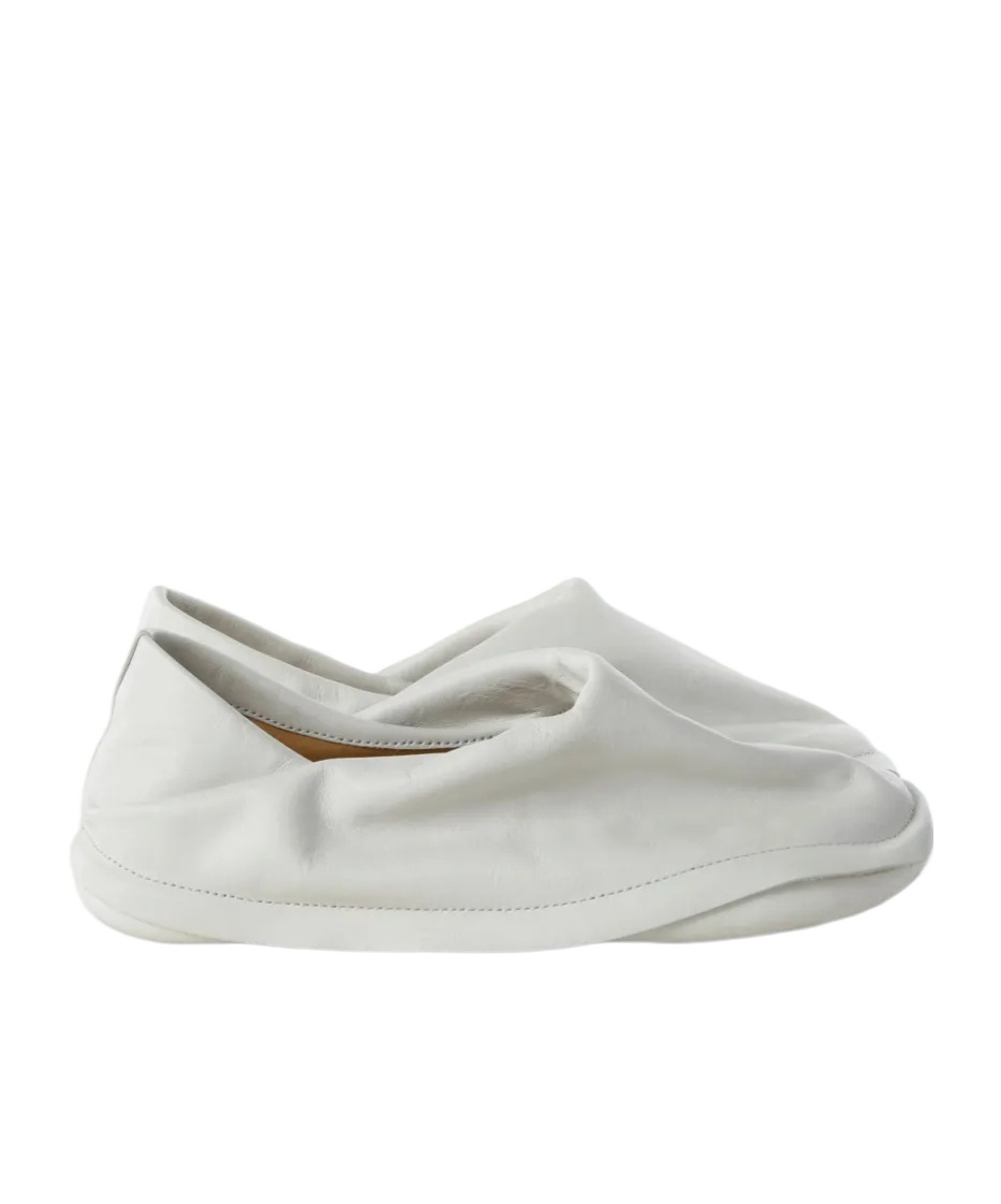 Camperlab Leather Flats In White