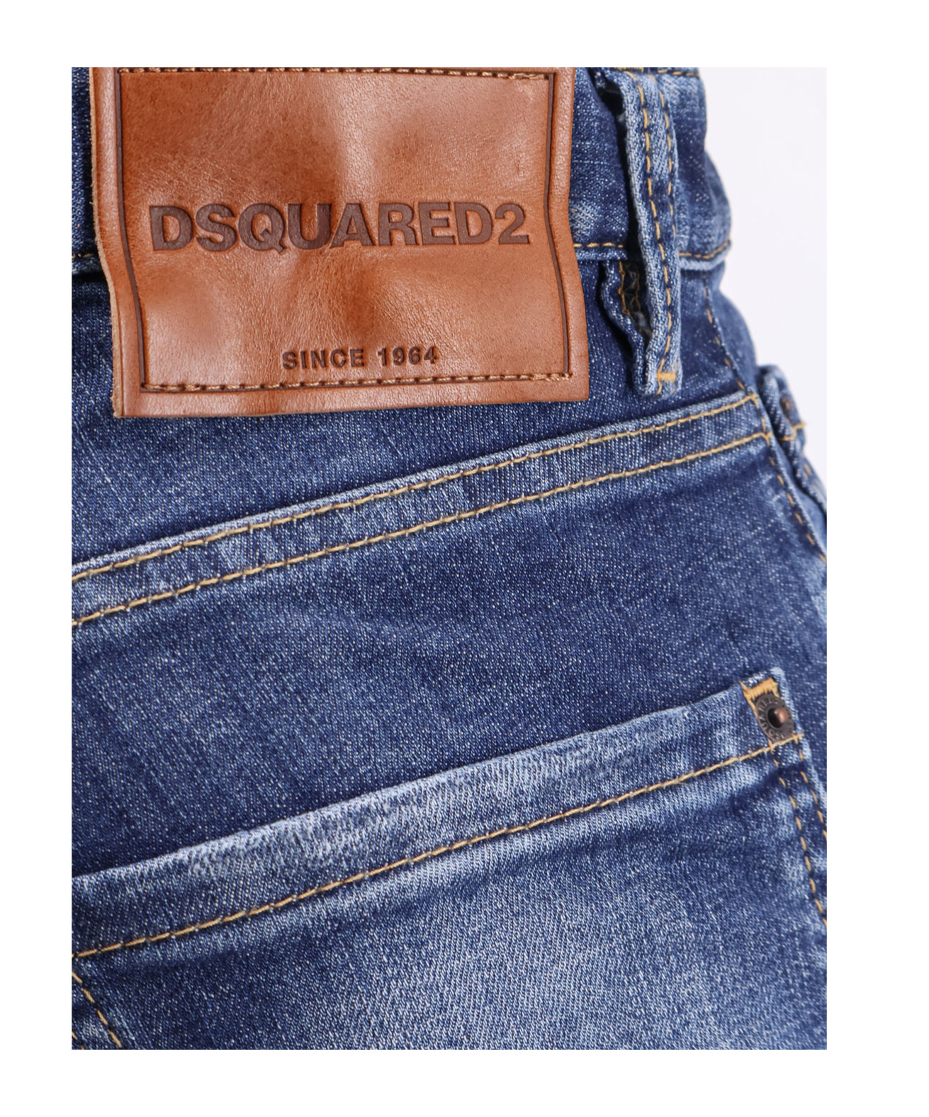 Dsquared2 Men Cool Guy Stretch Cotton Jeans