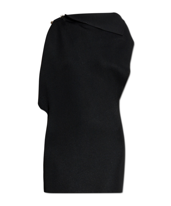 Jacquemus Women Trapeze Mini Dress In Black