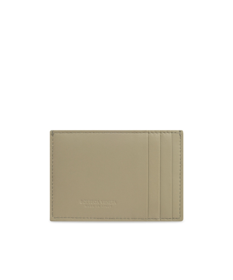 Bottega Veneta Cassette Card Bag In Nude