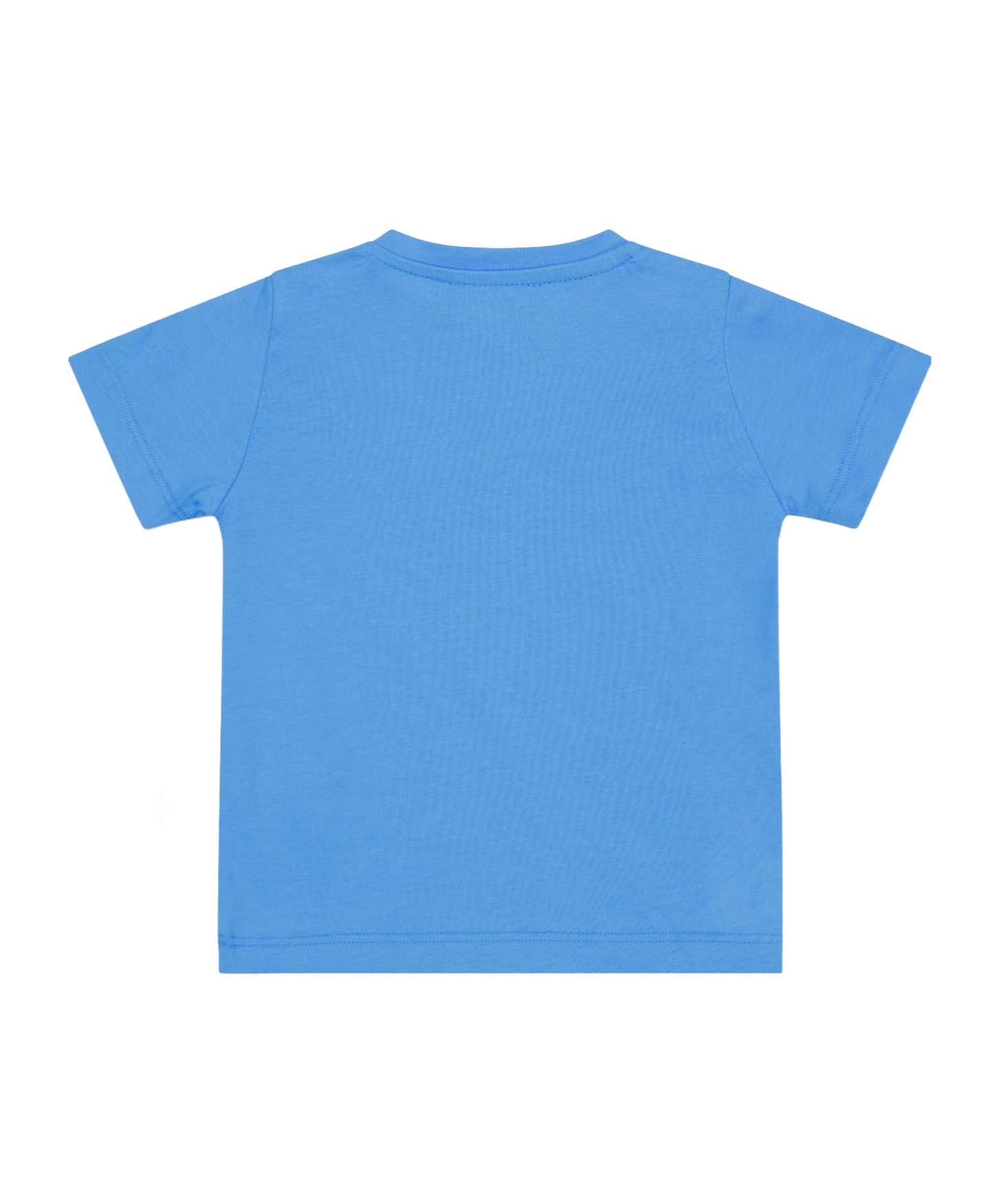 Versace Simple Logo T-shirt In Blue