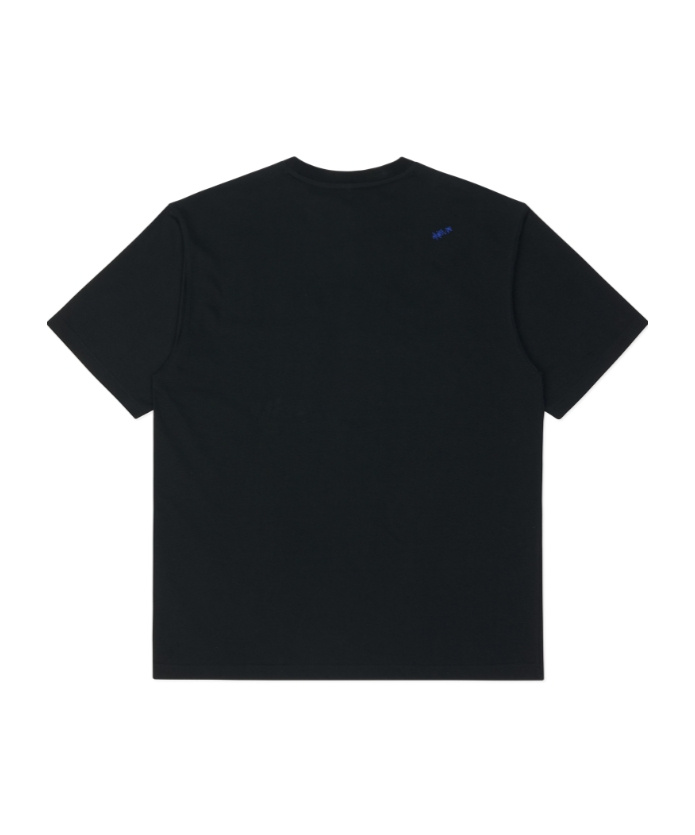 Ader Error Black T Shirts In Black
