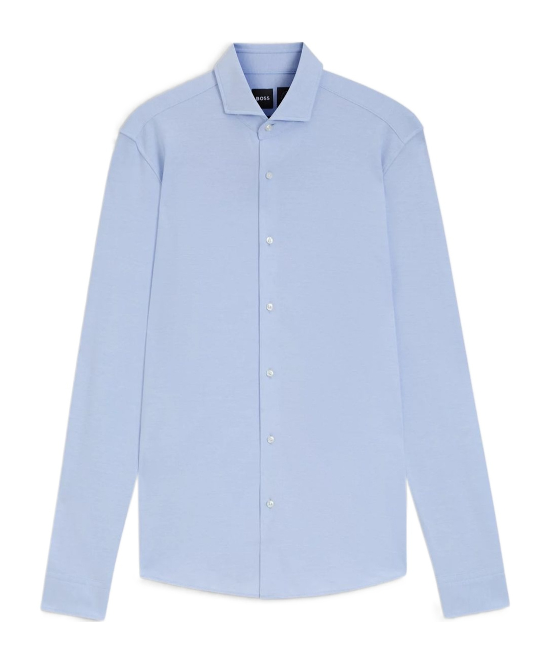 Hugo Boss Cotton Shirt In Blue