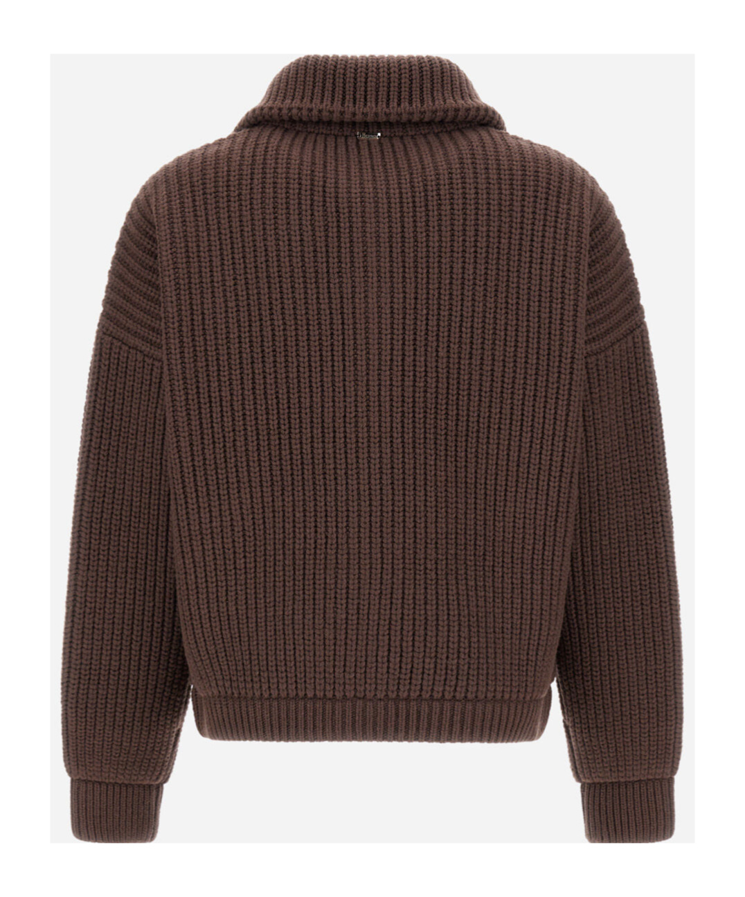 Herno Resort Cardigan In Infinity In Brown