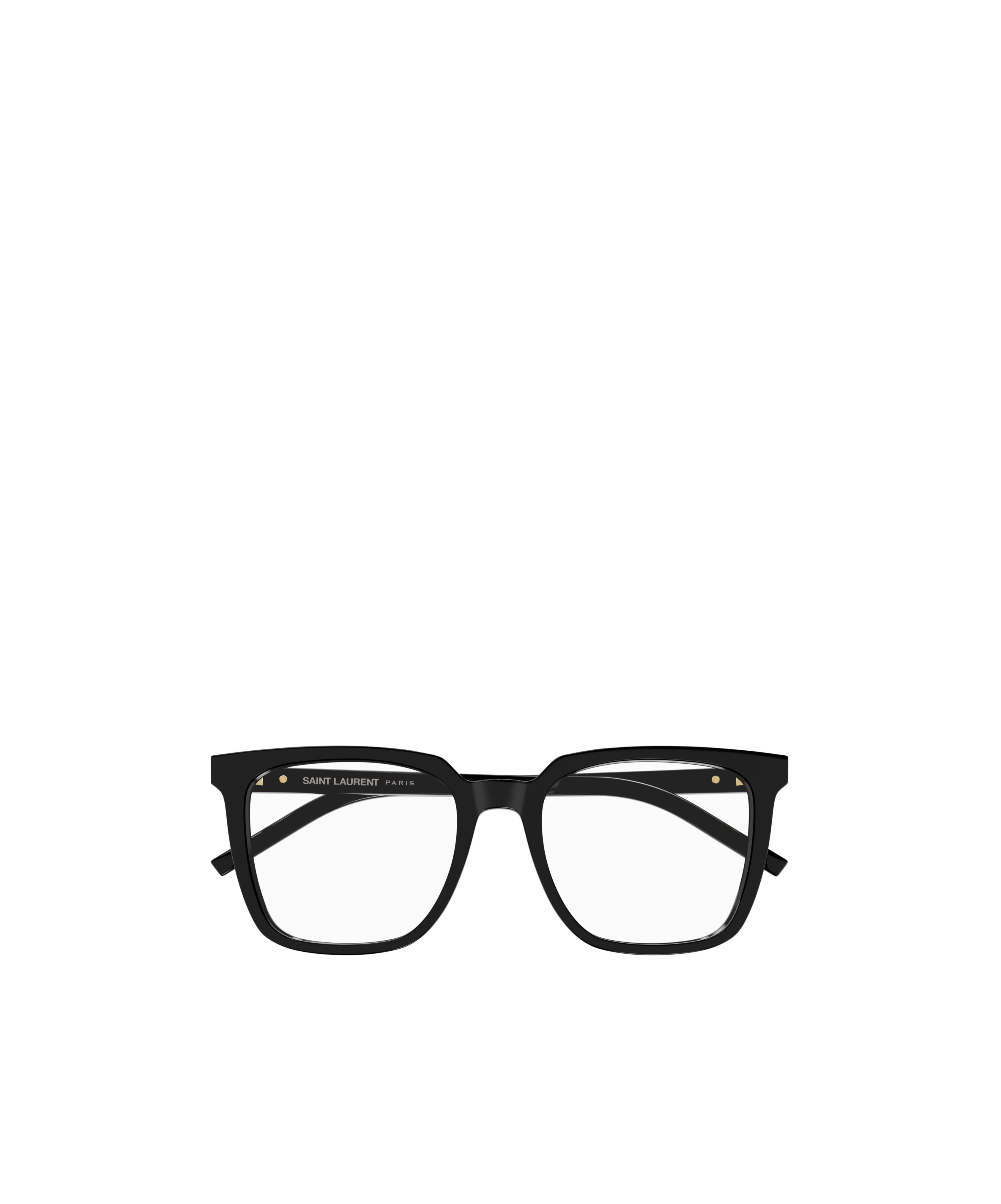 Saint Laurent Rectangular Flat Mirror In Black