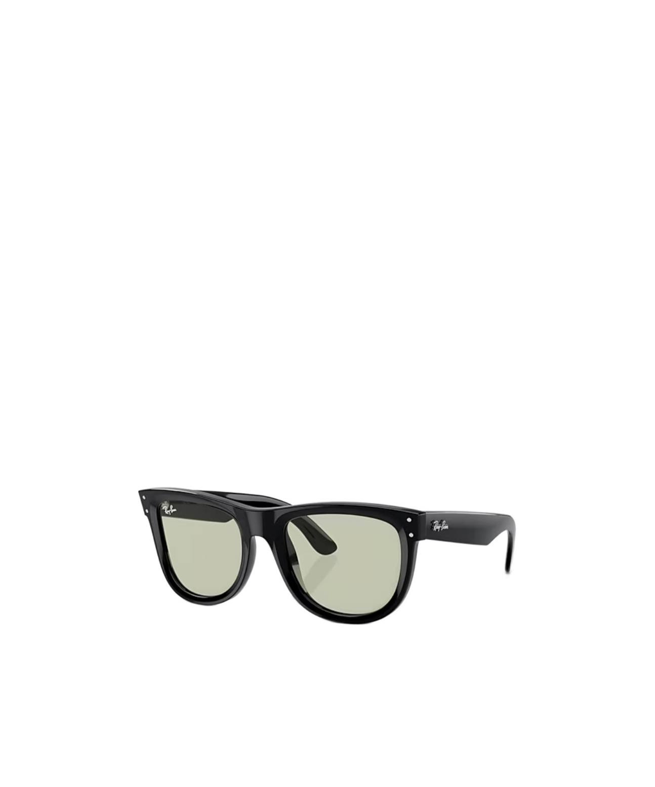 Ray Ban Geometric Sunglasses In Green