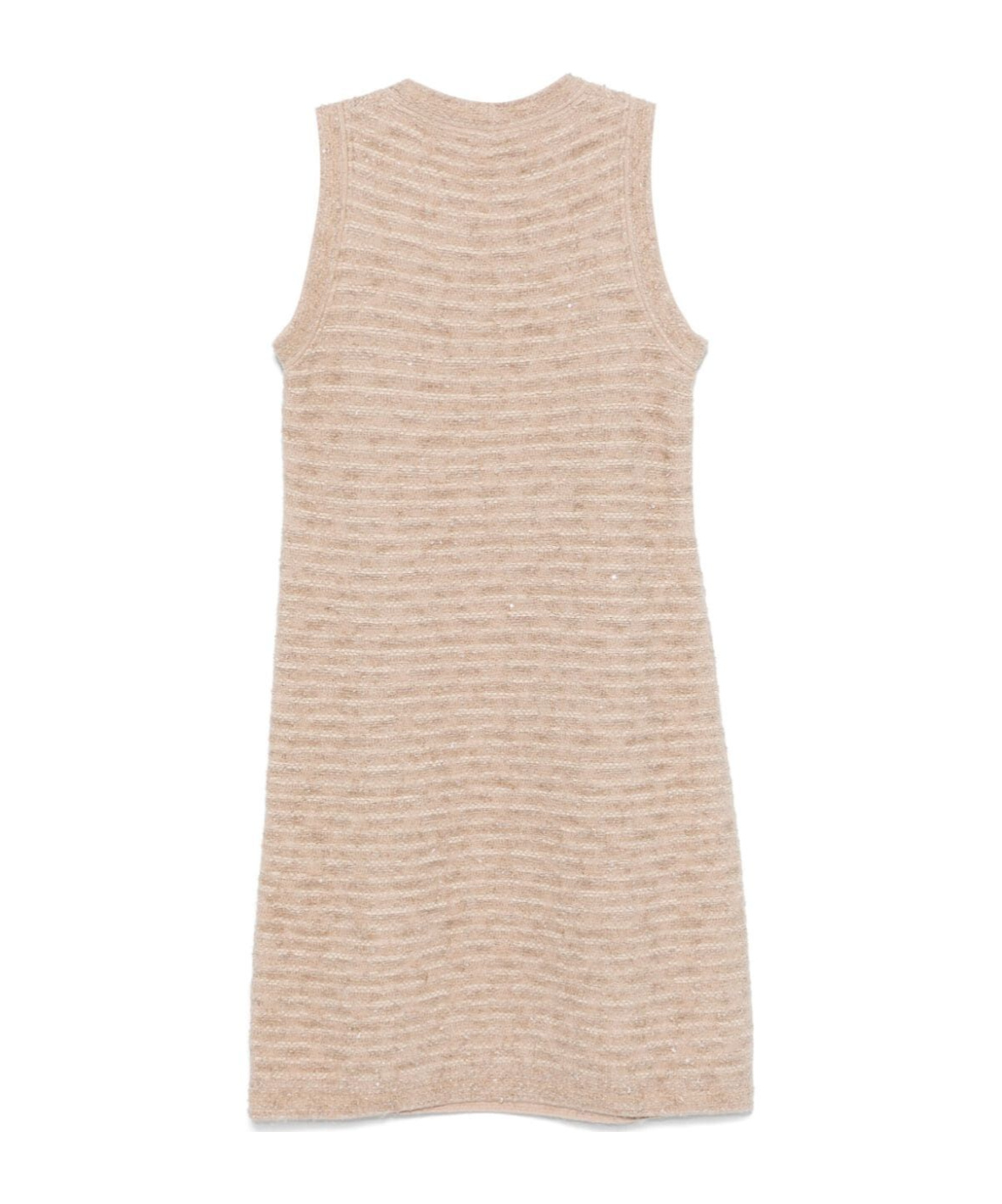 D Exterior Sequin-embellished Midi Dress In Pink