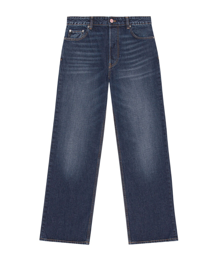 Ganni Pants In Blue