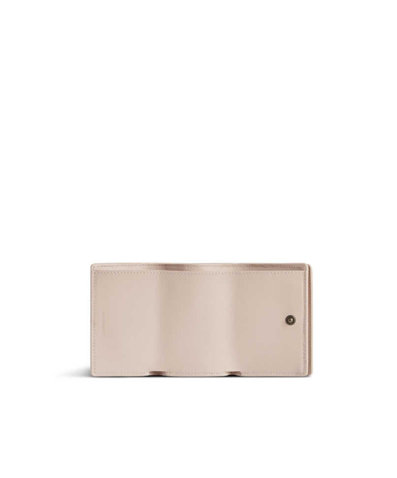 Balenciaga Le City Mini Wallet In Almond-colored