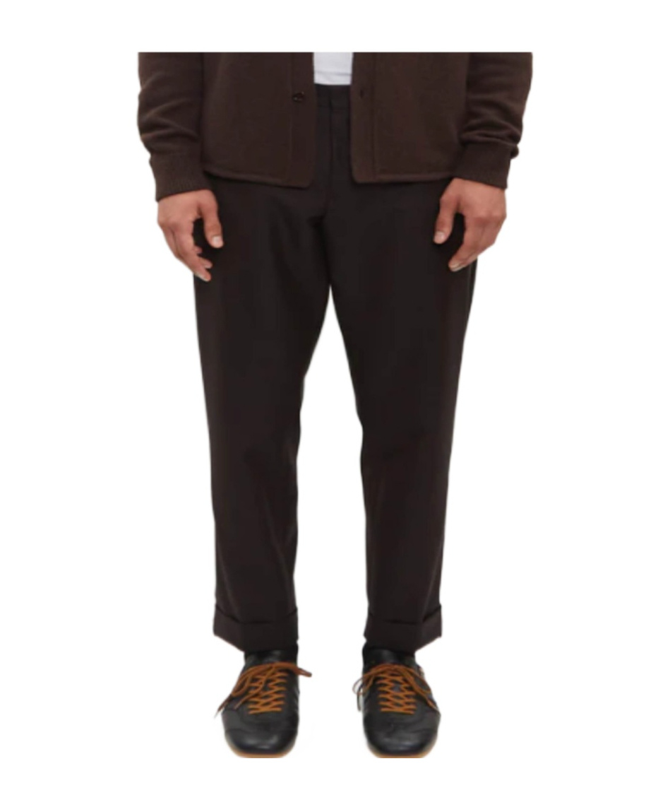 Dries Van Noten Belt-loop Casual Pants In Black