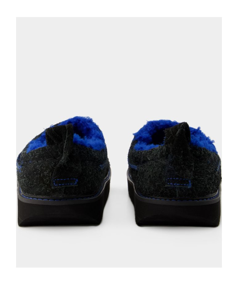 Ader Error Round-head Casual Shoes In Black