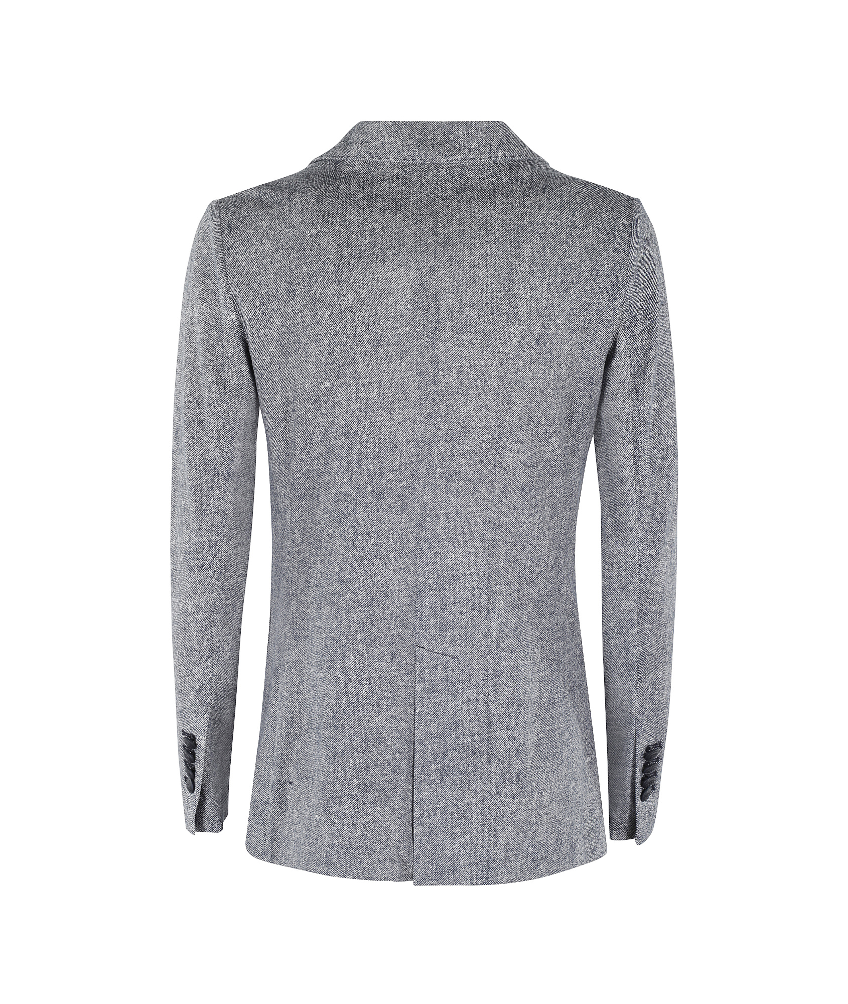 Shop Circolo 1901 Double-breasted Jacket In Gray
