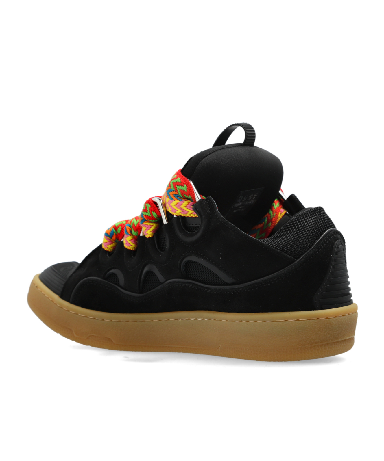 Lanvin Lace-up Low-cut Casual Shoes In Black