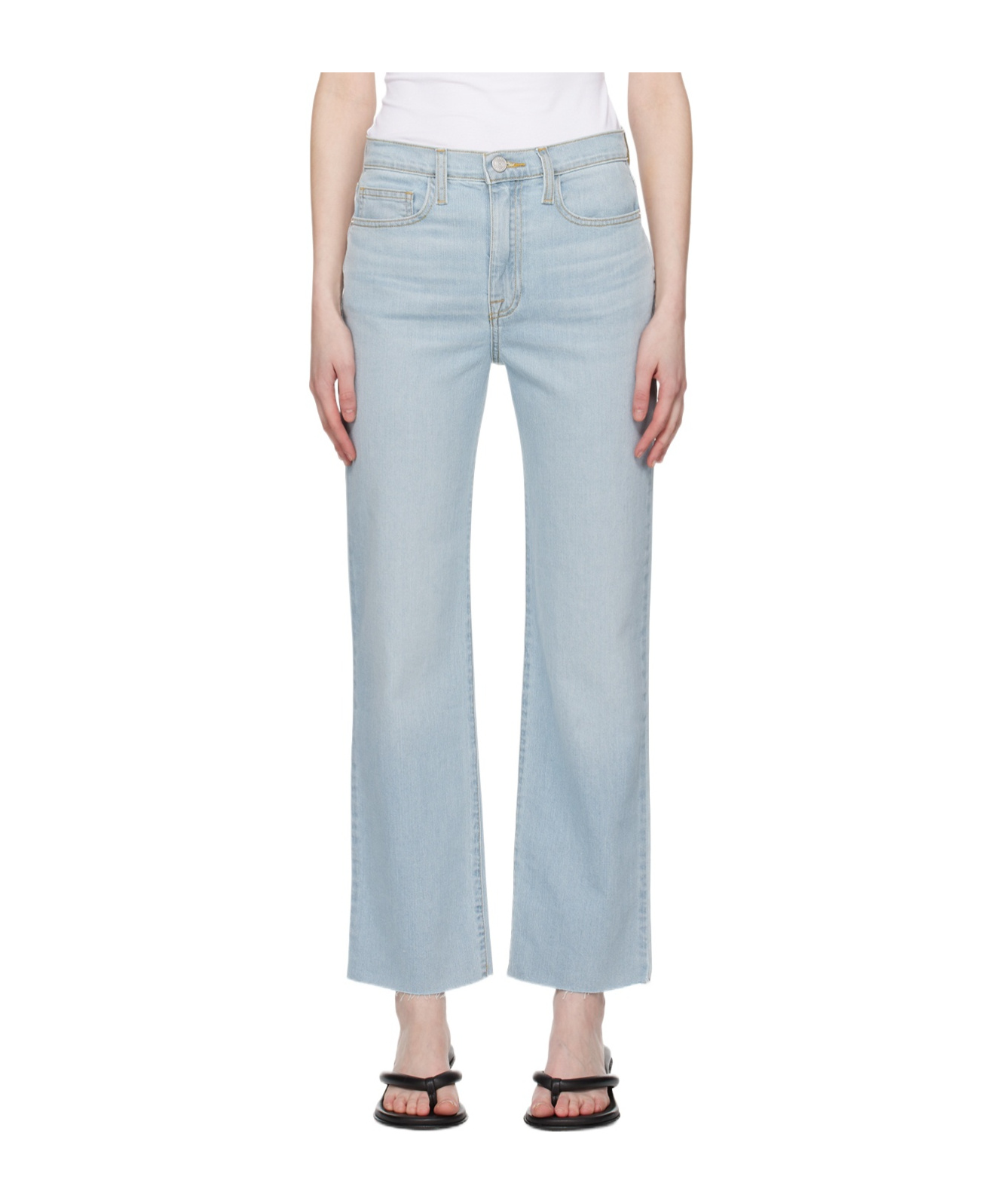 FRAME LE JANE STRAIGHT-LEG JEANS 