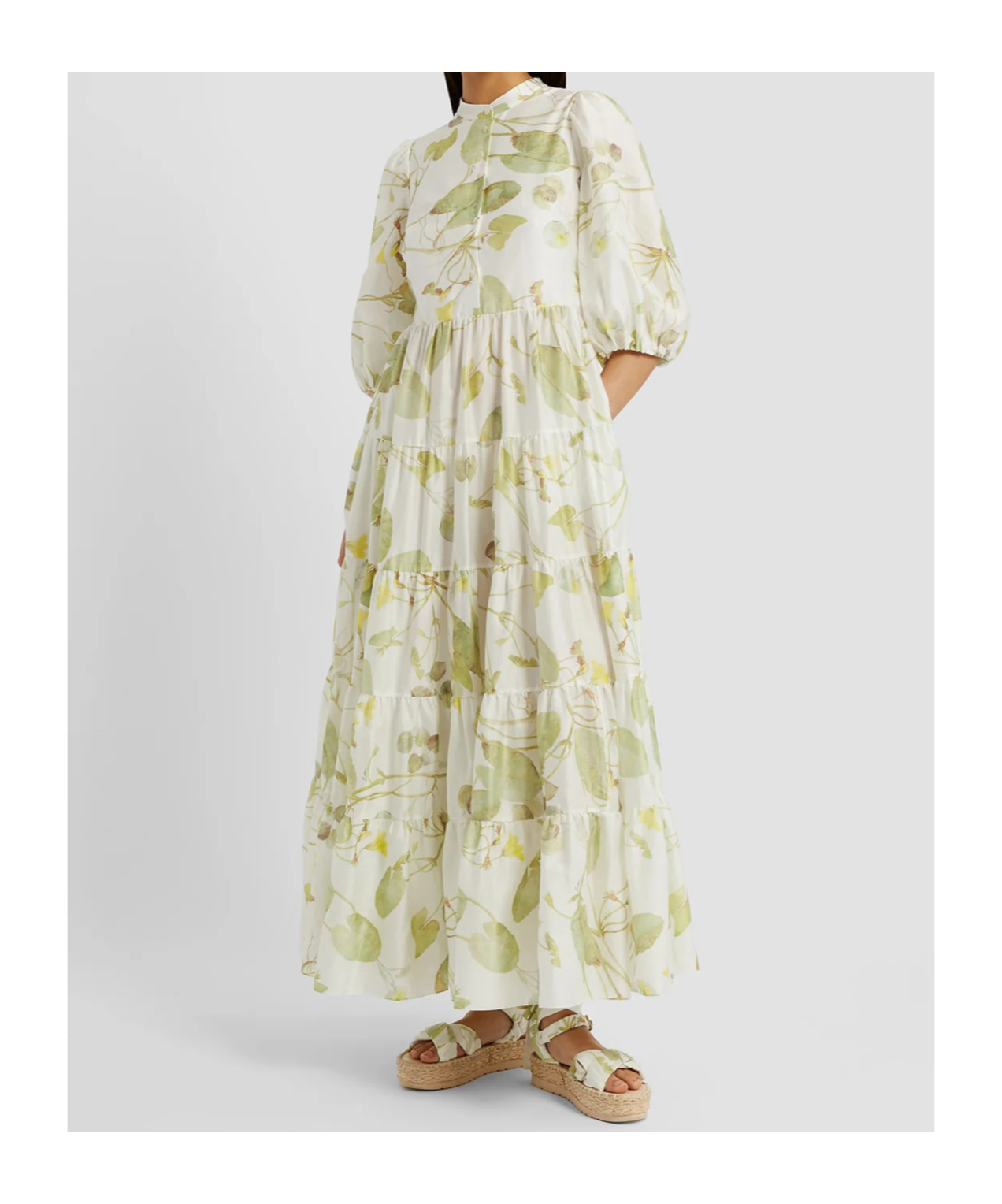 Erdem Short-sleeve Midi Dress