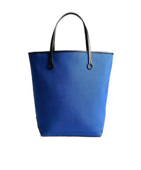 Jw Anderson Large Anchor Canvas Leather Tote In Blue In Multi