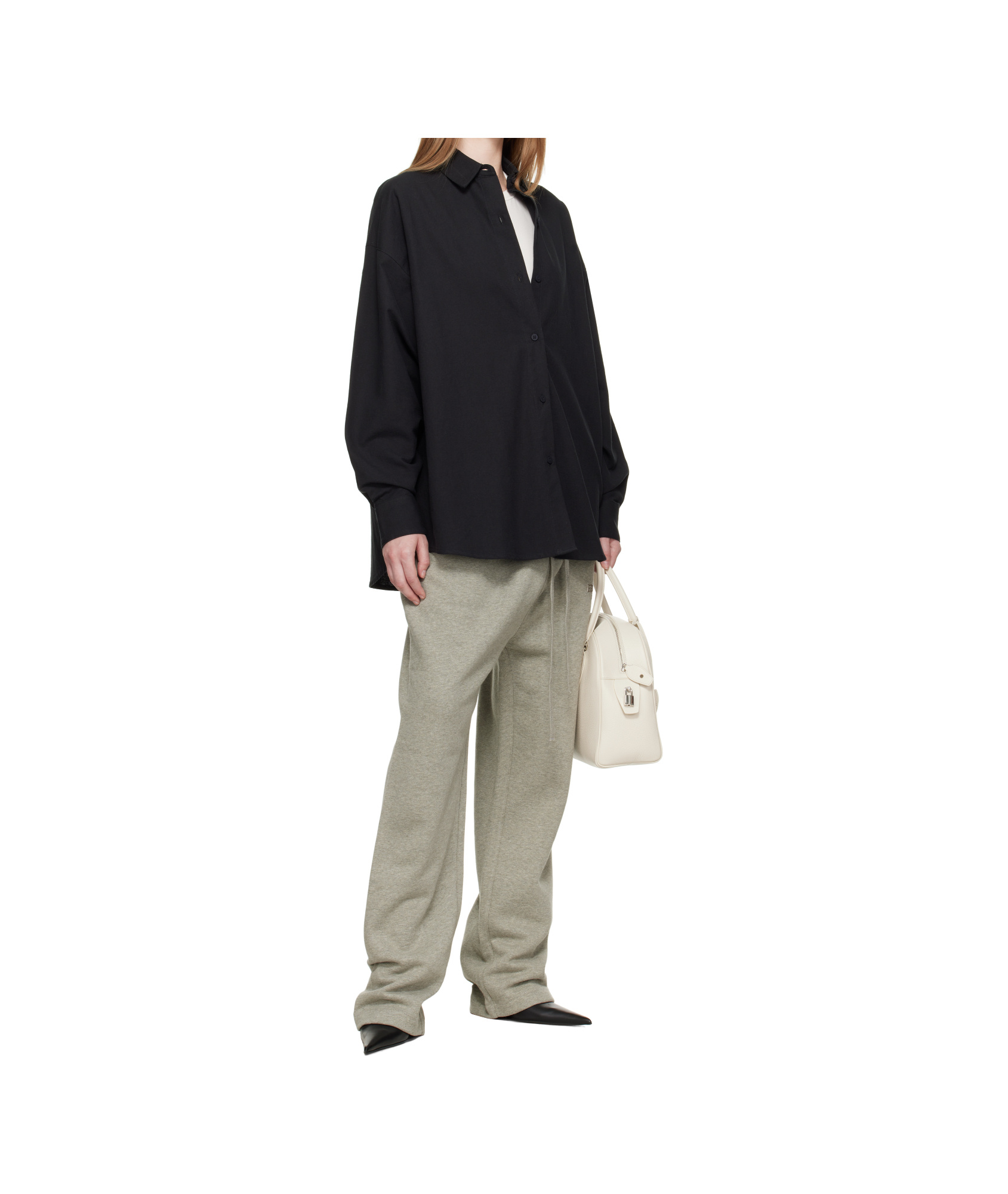 Essentials Logo-banded Track Pants In White
