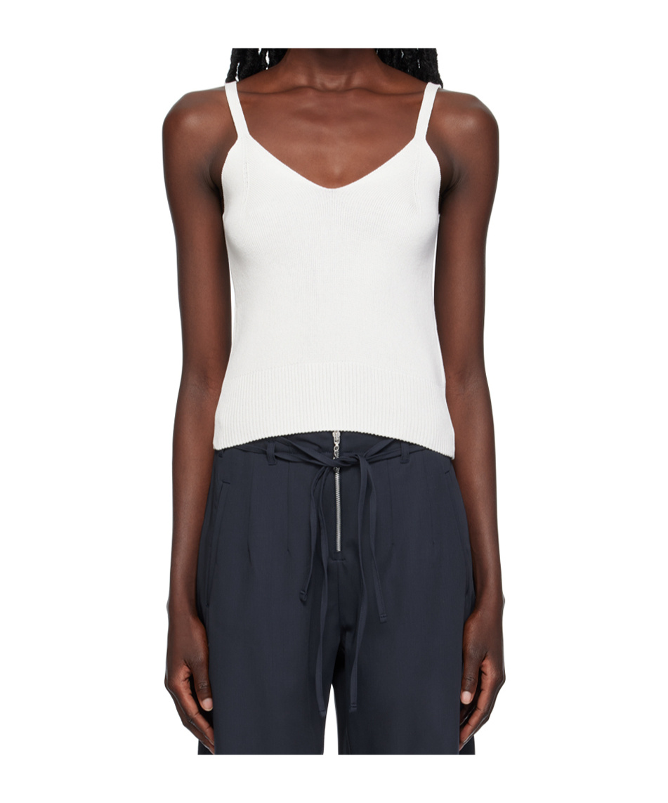 Our Legacy V-neck Knitted Vest In Black