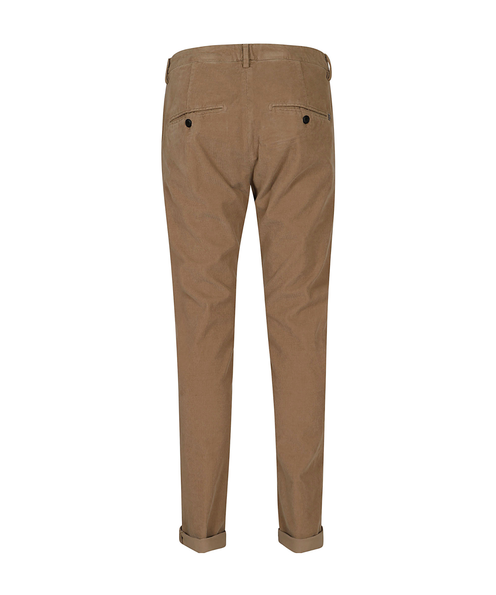 Dondup Gaubert Belt-loop Casual Pants In Brown