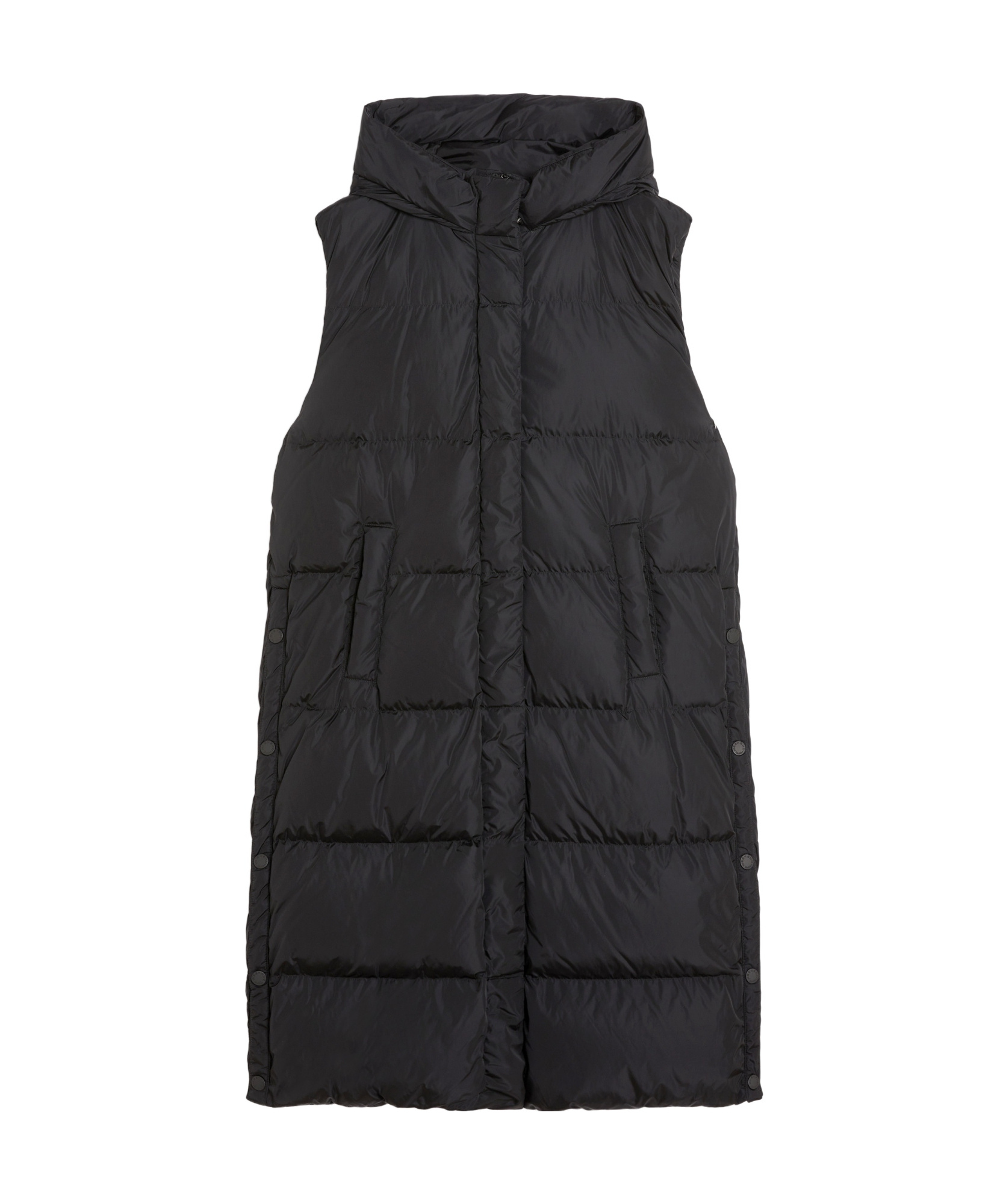 Weekend Max Mara Taffeta Vest In Gray