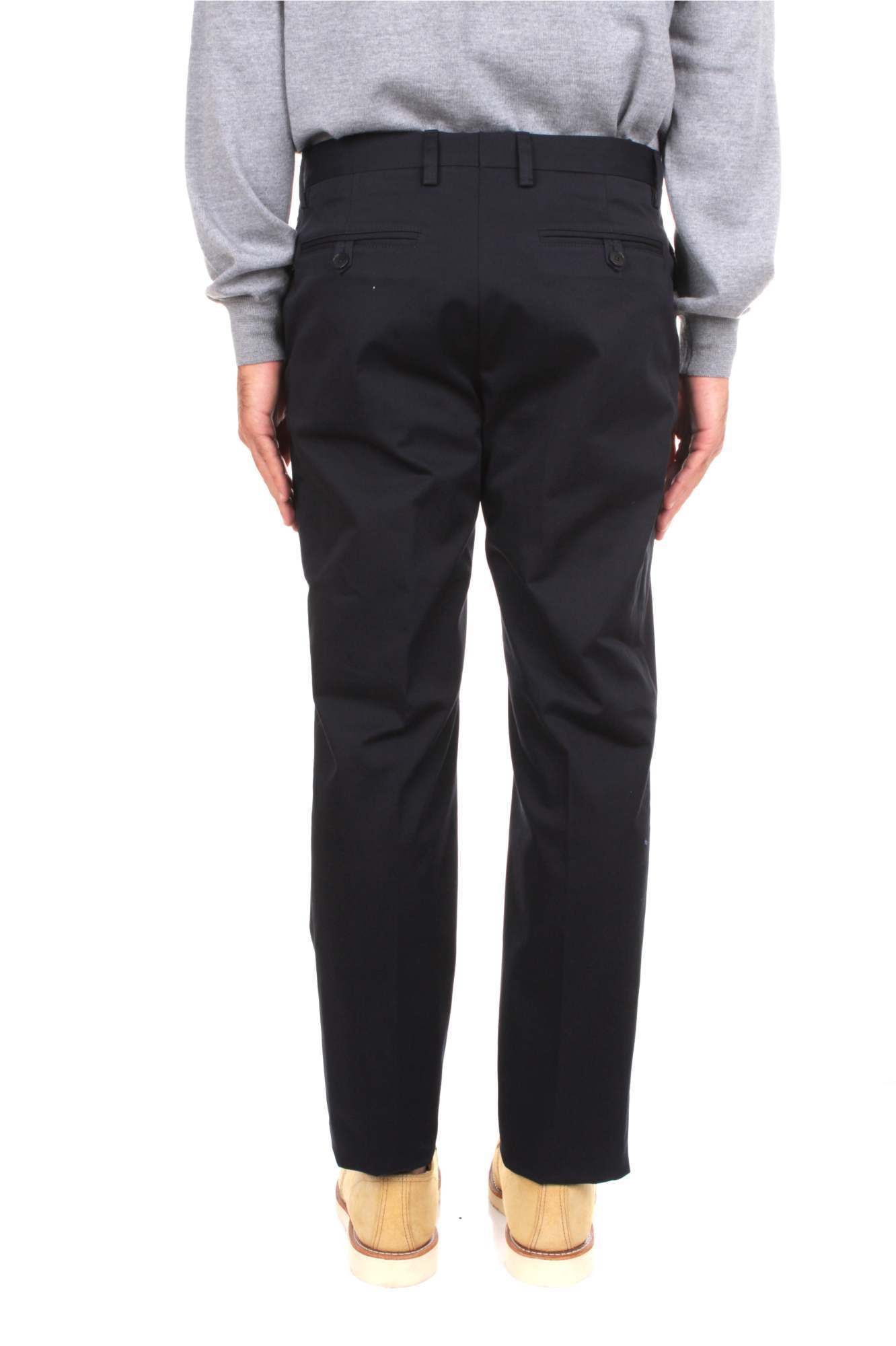 Etro Wool Blend Single Pleat Pants In Black