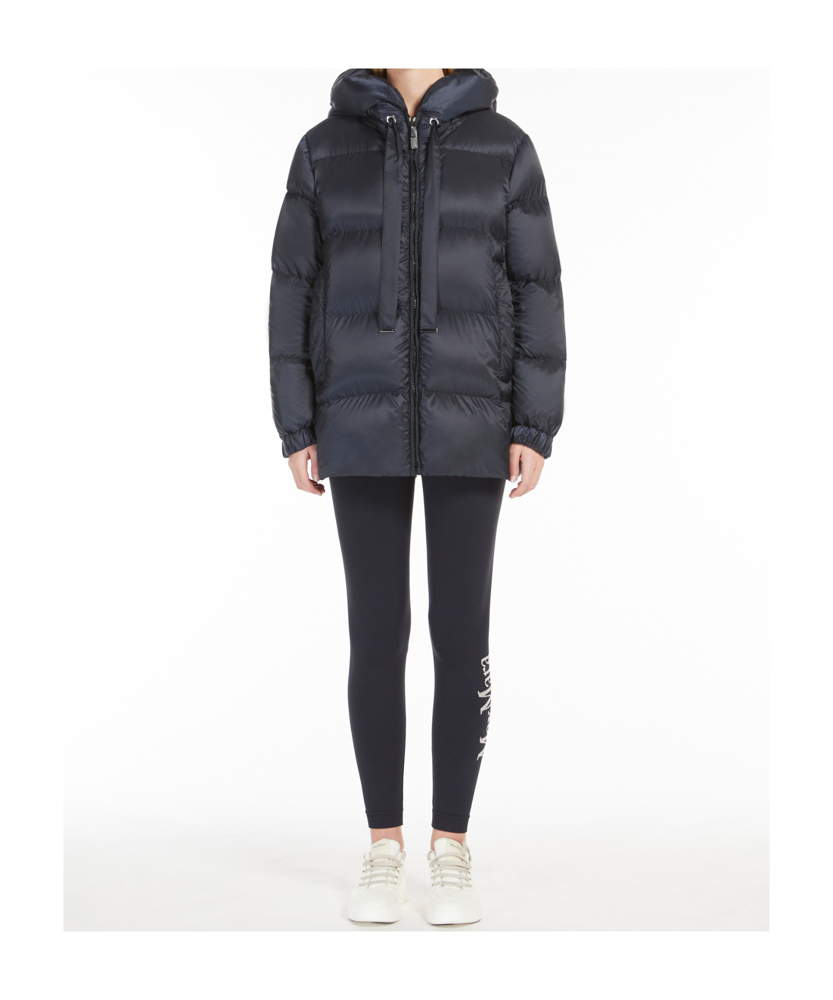 Max Mara Hooded Down Jacket