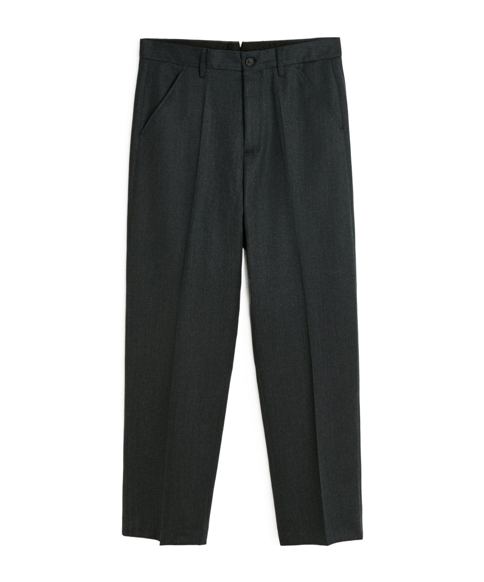 Our Legacy Maitre D Belt-loop Casual Pants In Black