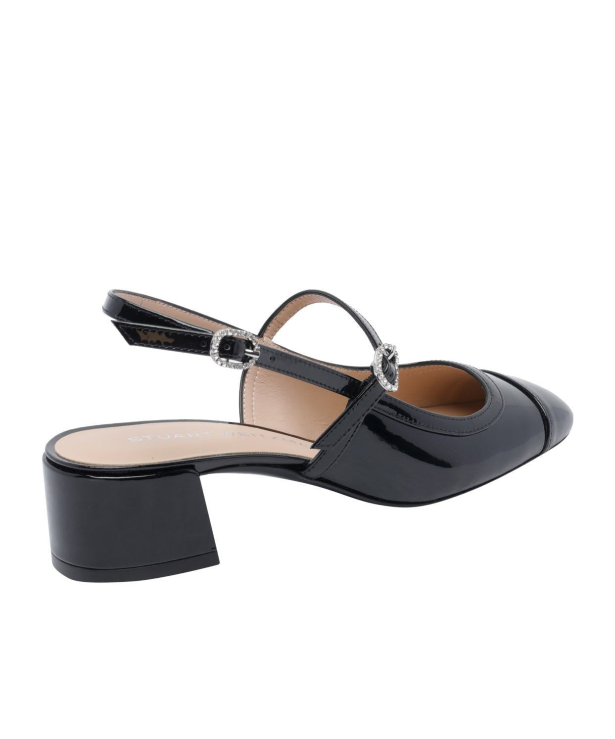 Stuart Weitzman Mid Heel Pumps Block In Black
