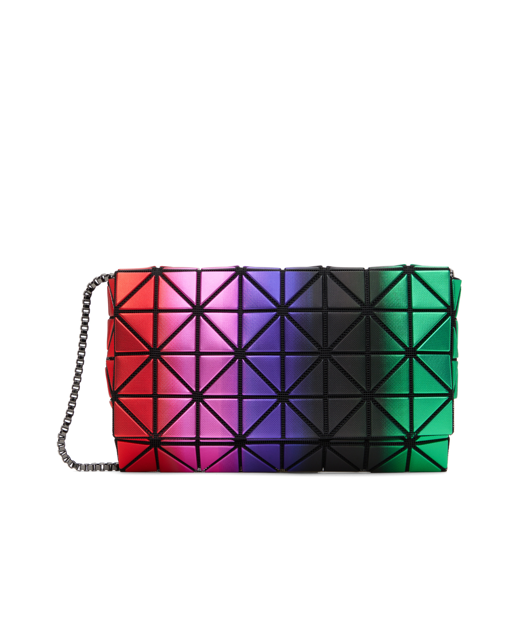 Bao Bao Issey Miyake Womens Magic Hour Woven Cross-body Bag Red Base In Black