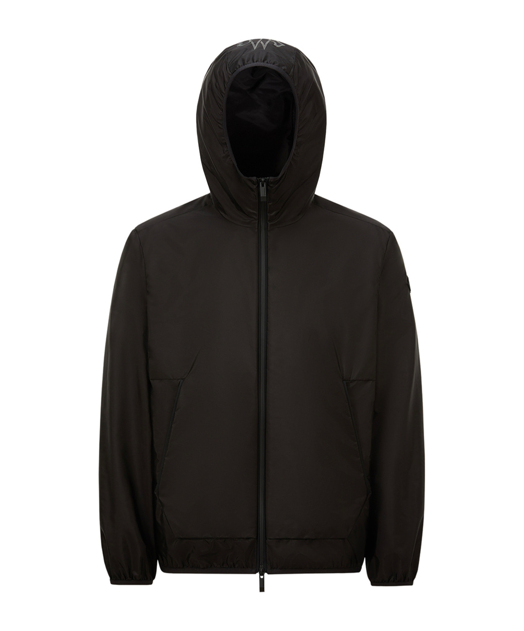 Shop Moncler Granier Hooded Windbreaker In Black