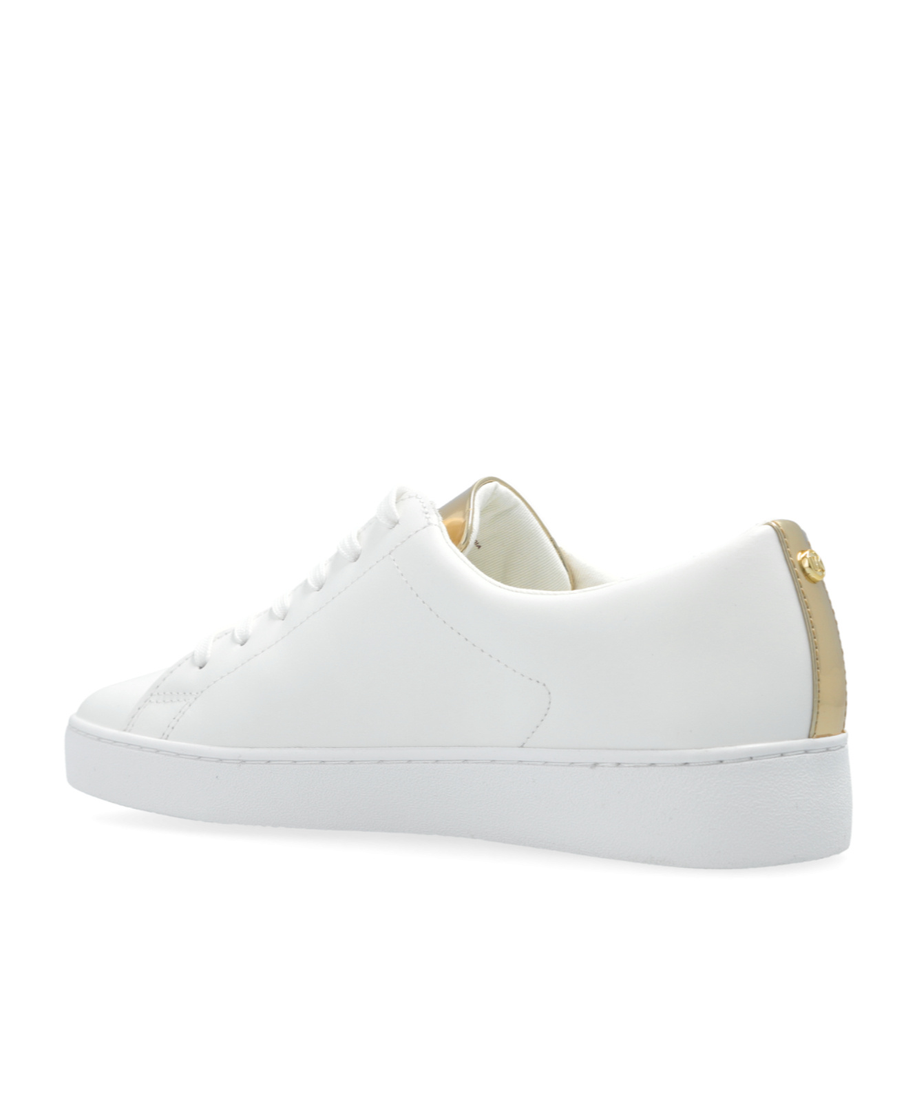 Shop Michael Michael Kors Keaton Two-tone Sneakers In White
