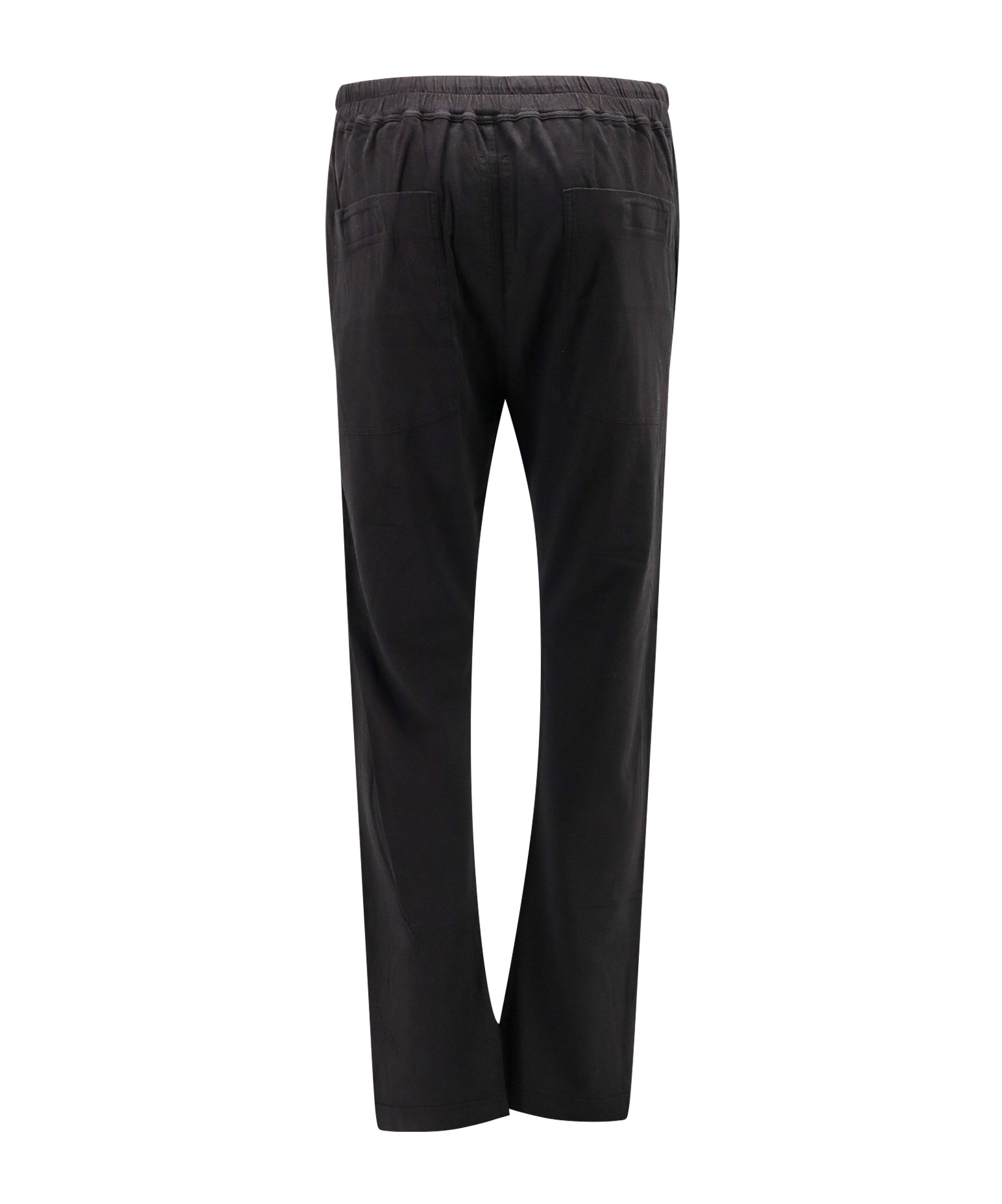 Rick Owens Drkshdw Pusher Cotton Twill Pants In Black